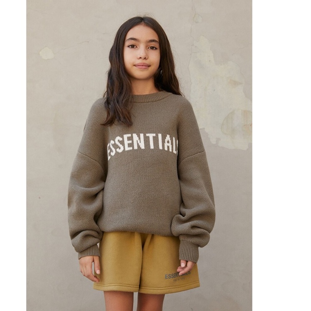 Kids essentials knit crew neck- not accepting offers at this time